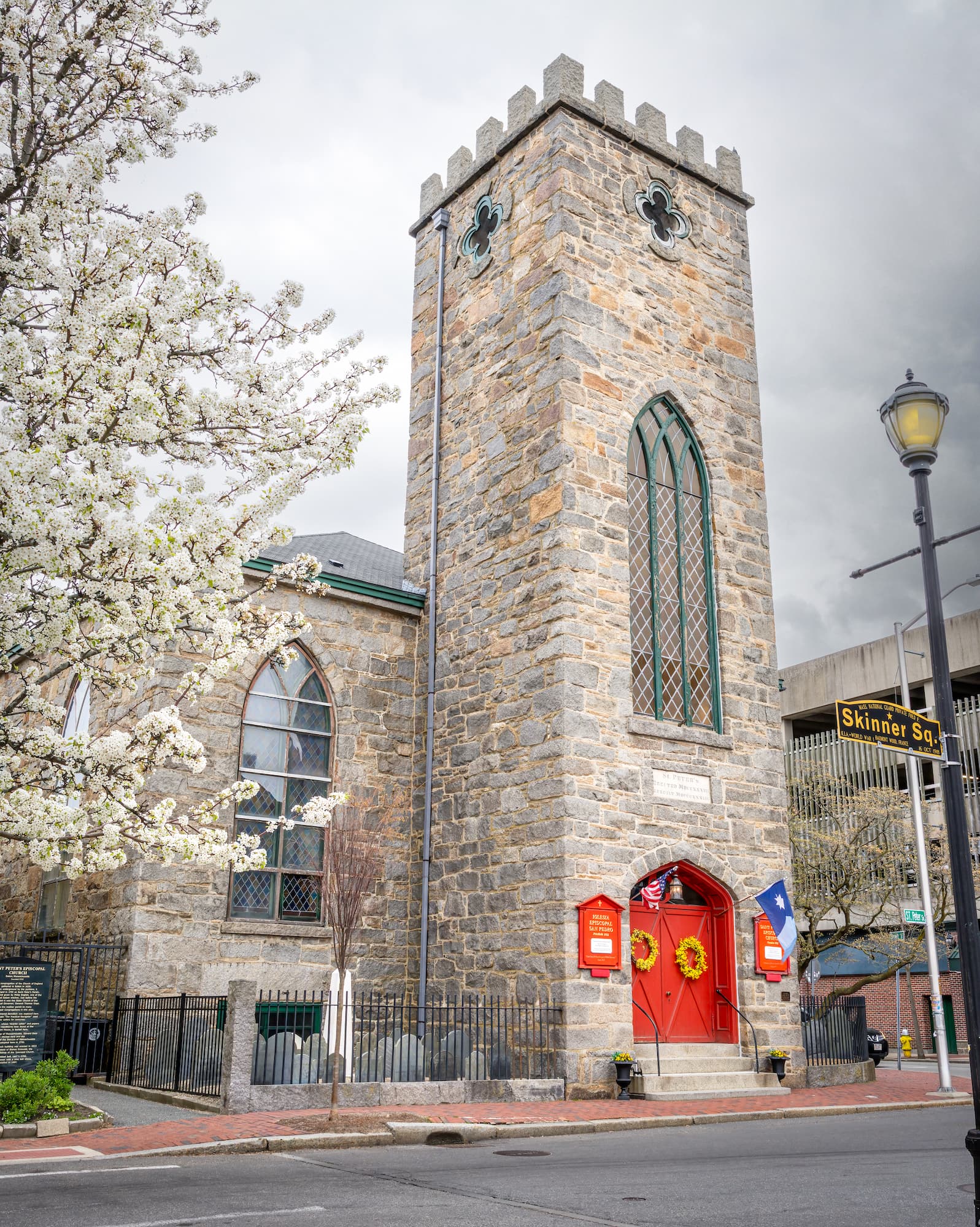 St. Peter's Episcopal Church, Skinner Square, Salem Massachusetts