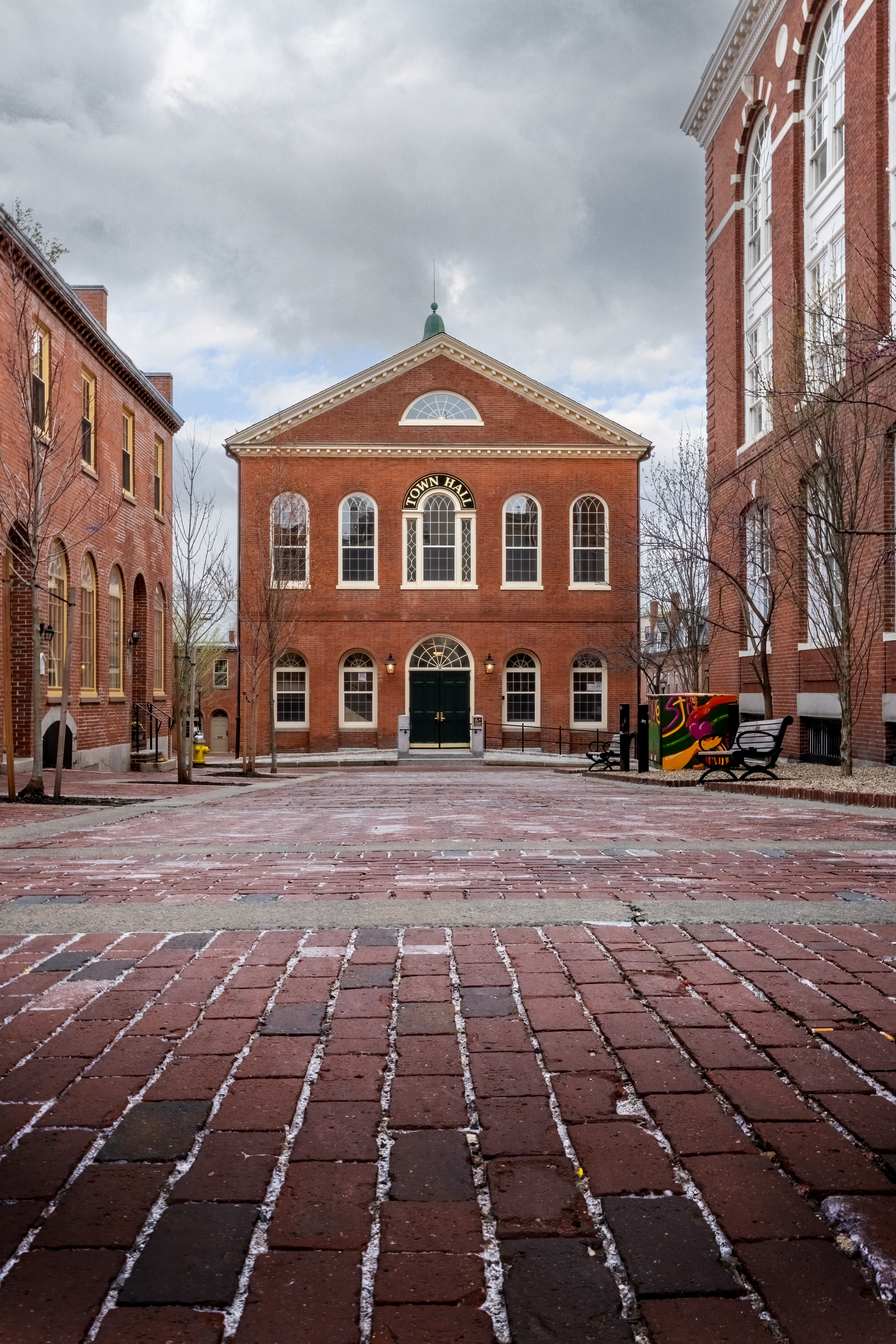 Salem Town Hall, Federal Street, Salem Massachusetts